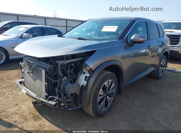 5N1BT3BA3PC743425 2023 NISSAN ROGUE Gray Vista tres cuartos delantera izquierda