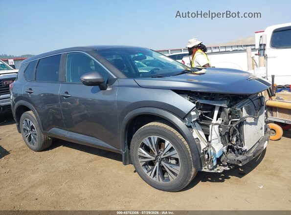 5N1BT3BA3PC743425 2023 NISSAN ROGUE Gray Vista interior trasera