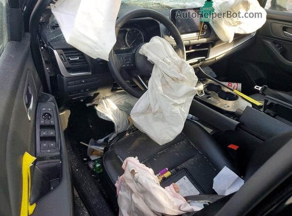 5N1BT3BA3RC738468 2024 NISSAN ROGUE Black Вид панелі приладів