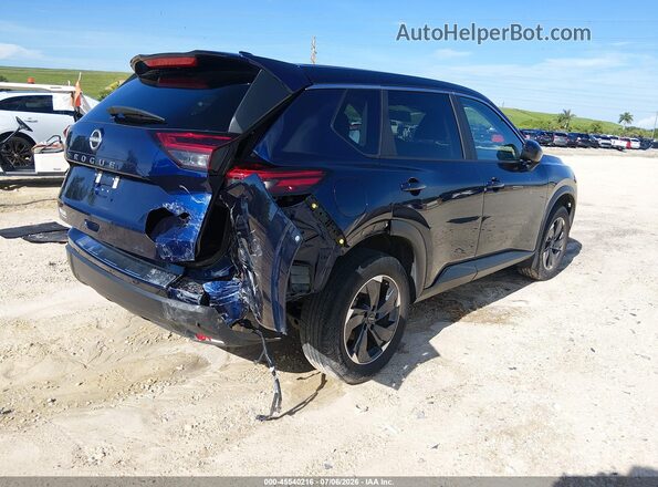 5N1BT3BA3SC851150 2025 NISSAN ROGUE Синий Задняя правая четверть
