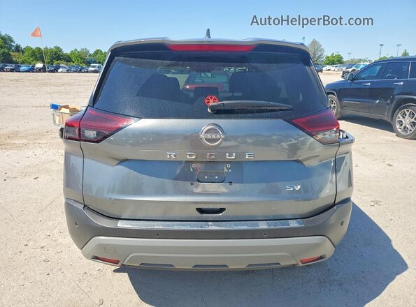 5N1BT3BA4PC743336 2023 NISSAN ROGUE Gray Widok z tyłu
