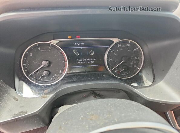 5N1BT3BA4PC813045 2023 NISSAN ROGUE Silver Vista del cuadro de instrumentos