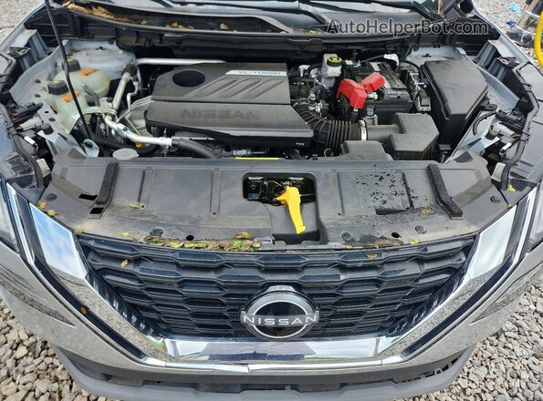 5N1BT3BA4PC813045 2023 NISSAN ROGUE Silver Vista del compartimento del motor