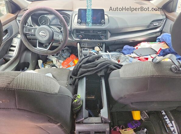 5N1BT3BA4PC813045 2023 NISSAN ROGUE Silver Vista del salpicadero