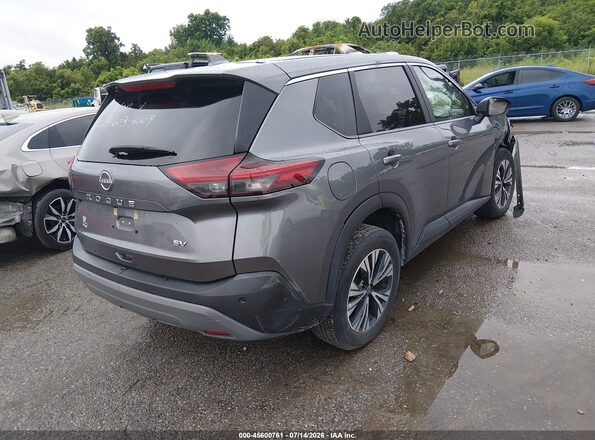 5N1BT3BA4PC899019 2023 NISSAN ROGUE Gray Задня права чверть