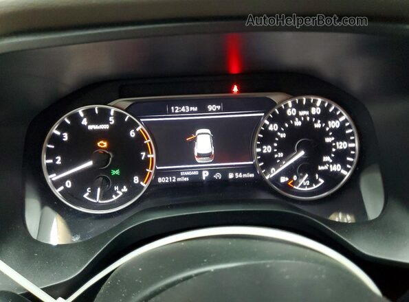 5N1BT3BA4RC671380 2024 NISSAN ROGUE Black Вид щитка приладів
