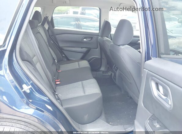 5N1BT3BA4RC682380 2024 NISSAN ROGUE Blue VIN კოდის სტიკერის ხედი