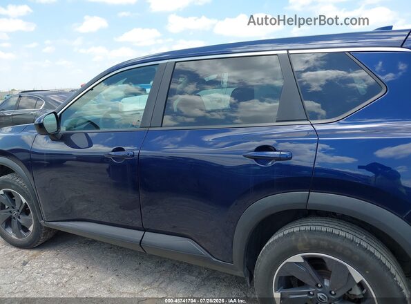 5N1BT3BA4RC682380 2024 NISSAN ROGUE Blue სალონის 360-გრადუსიანი ხედი