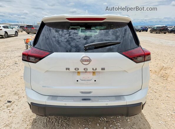 5N1BT3BA4SC671871 2025 NISSAN ROGUE White Vista trasera