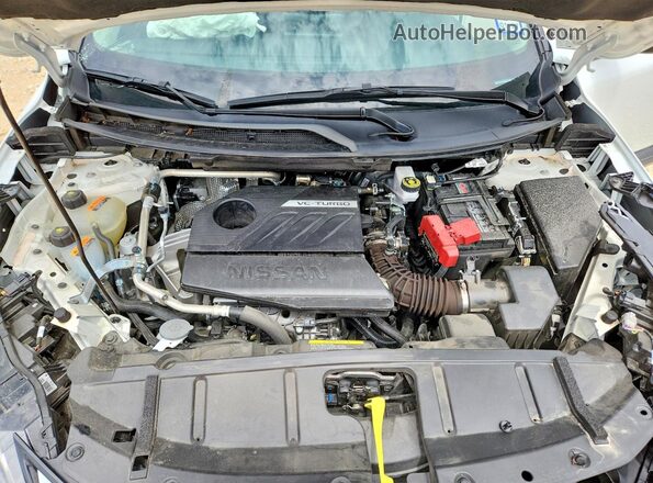 5N1BT3BA4SC671871 2025 NISSAN ROGUE White Vista del compartimento del motor