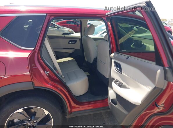 5N1BT3BA5RC741999 2024 NISSAN ROGUE Red VIN sticker view