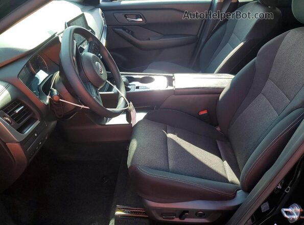 5N1BT3BA5RC749780 2024 NISSAN ROGUE Black Вид салону спереду