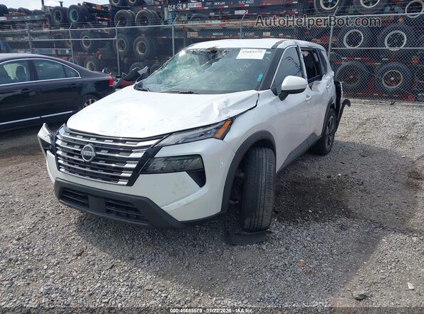 5N1BT3BA5SC806551 2025 NISSAN ROGUE White წინა მარცხენა ხედი სამი მეოთხედიდან