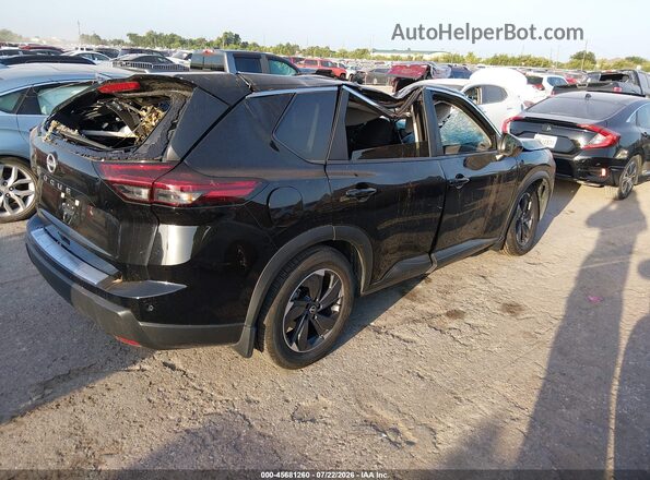 5N1BT3BA5SC843275 2025 NISSAN ROGUE Черный Задняя правая четверть