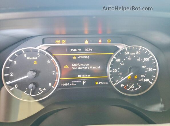 5N1BT3BA6PC825665 2023 NISSAN ROGUE Black Instrument cluster view