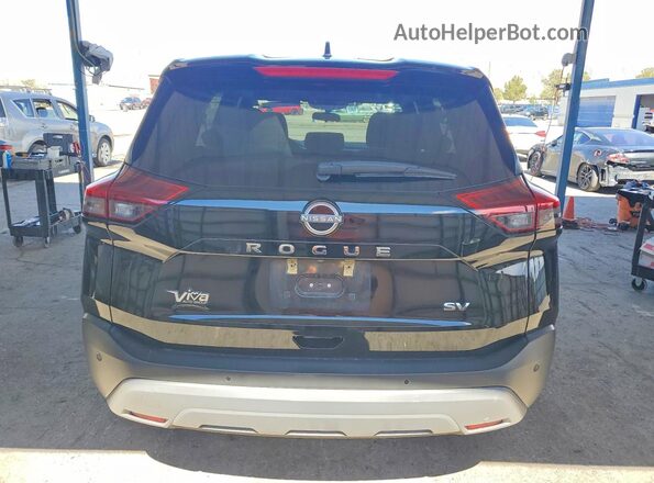5N1BT3BA6PC825665 2023 NISSAN ROGUE Black Rear view
