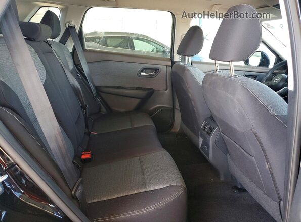 5N1BT3BA6PC825665 2023 NISSAN ROGUE Black Rear interior view