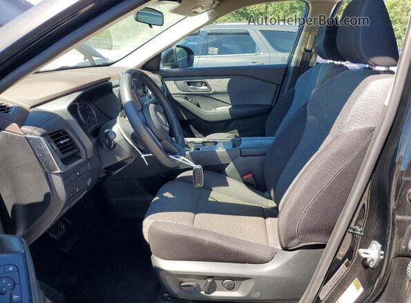 5N1BT3BA6PC858472 2023 NISSAN ROGUE Black Widok wnętrza z przodu