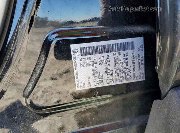 5N1BT3BA6PC858472 2023 NISSAN ROGUE Black Widok wnętrza 360 stopni