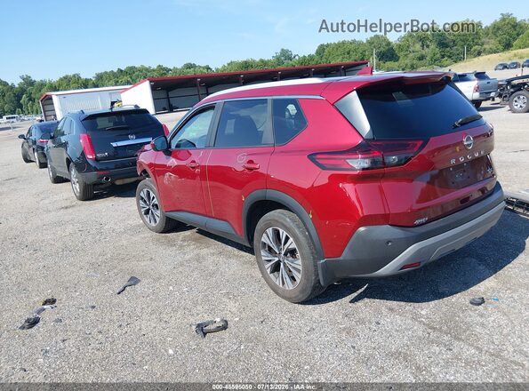 5N1BT3BA6PC888619 2023 NISSAN ROGUE Red Trasero izquierdo