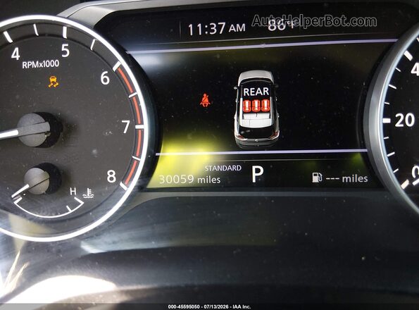 5N1BT3BA6PC888619 2023 NISSAN ROGUE Red Vista de los asientos traseros