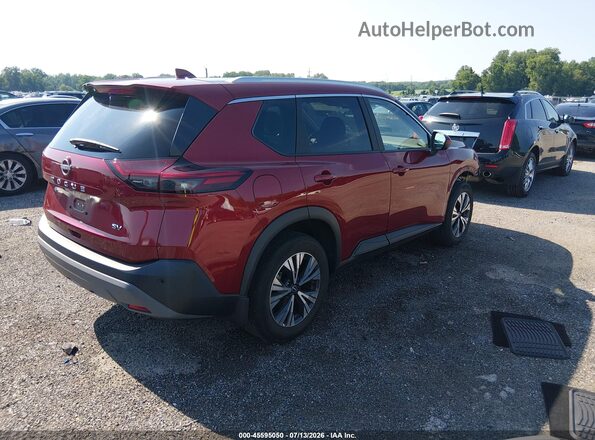 5N1BT3BA6PC888619 2023 NISSAN ROGUE Red Trasero derecho