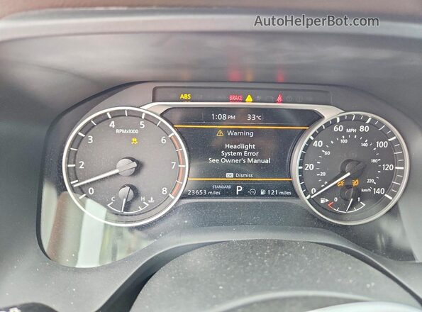 5N1BT3BA6PC889916 2023 NISSAN ROGUE Gray Սարքավորումների վահանակի տեսք