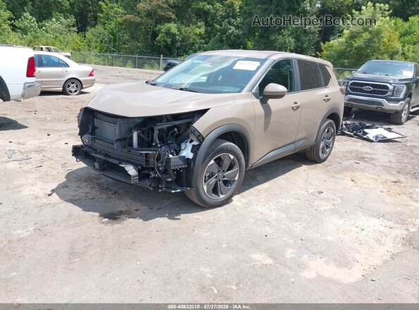 5N1BT3BA6SC774449 2025 NISSAN ROGUE Коричневый Передняя левая четверть