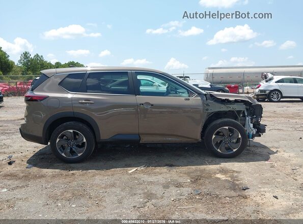 5N1BT3BA6SC774449 2025 NISSAN ROGUE Коричневый Вид задней части салона