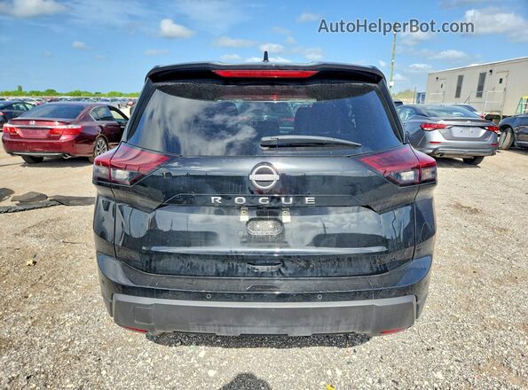 5N1BT3BA6SC790375 2025 NISSAN ROGUE Black Вид ззаду