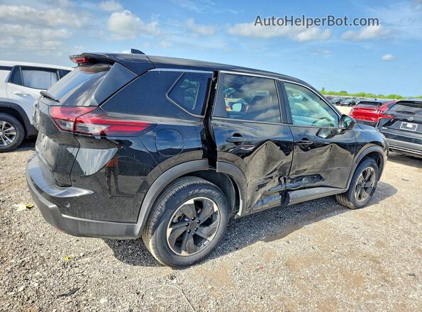 5N1BT3BA6SC790375 2025 NISSAN ROGUE Black Задня права чверть