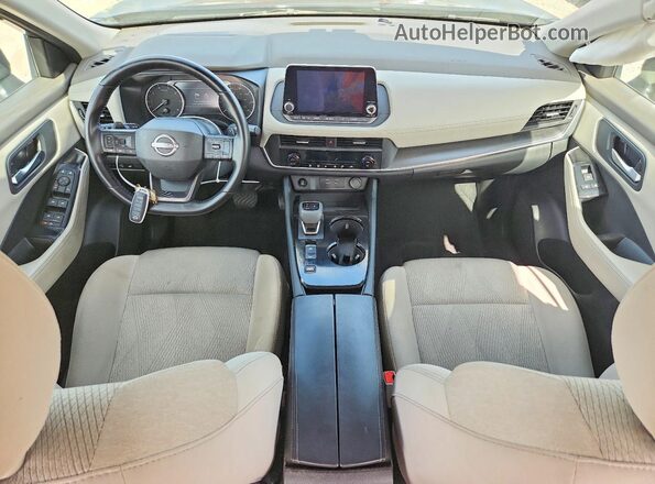 5N1BT3BA6SC790375 2025 NISSAN ROGUE Black Вид панелі приладів