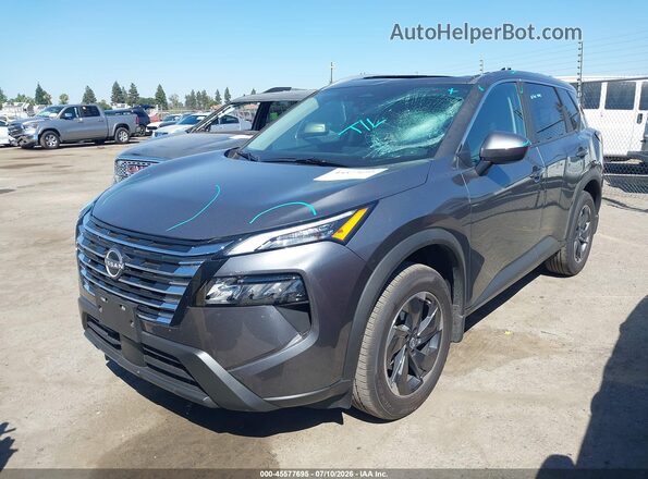 5N1BT3BA6TC729920 2026 NISSAN ROGUE Gray Առջևի ձախ երեք քառորդ տեսարան