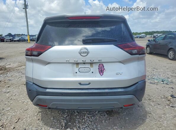 5N1BT3BA7NC696574 2022 NISSAN ROGUE Silver Vista trasera