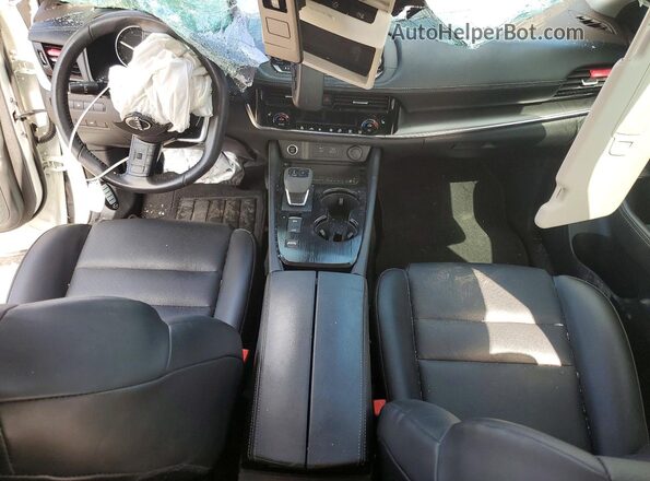 5N1BT3BA7NC718914 2022 NISSAN ROGUE White Առջևի վահանակի տեսք