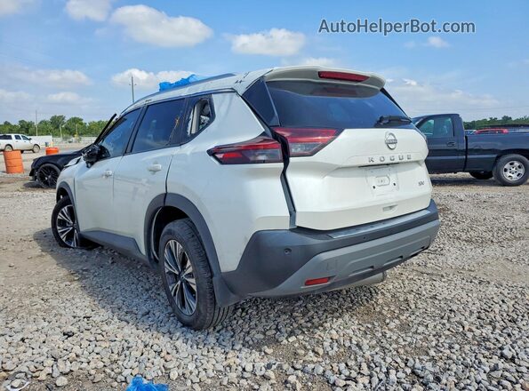 5N1BT3BA7NC718914 2022 NISSAN ROGUE White Հետևի ձախ