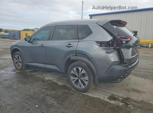 5N1BT3BA7NC723286 2022 NISSAN ROGUE Gray Հետևի ձախ