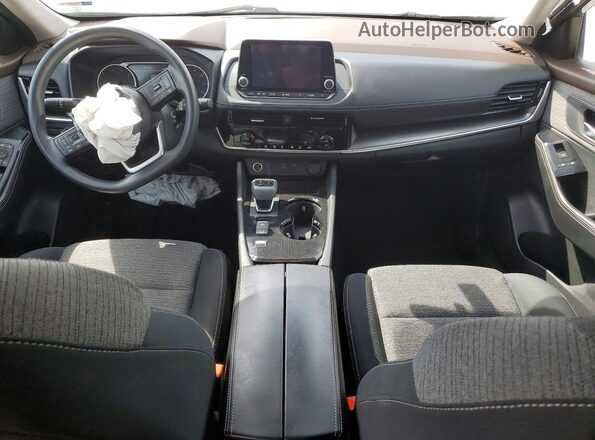 5N1BT3BA7PC679230 2023 NISSAN ROGUE Угольный Вид панели приборов