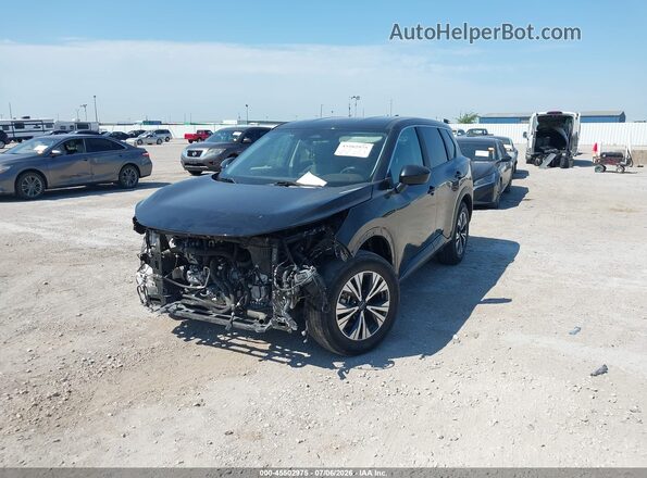 5N1BT3BA7PC780204 2023 NISSAN ROGUE Black Vista tres cuartos delantera izquierda