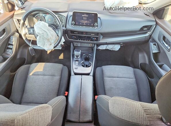 5N1BT3BA7PC821981 2023 NISSAN ROGUE White Вид панелі приладів