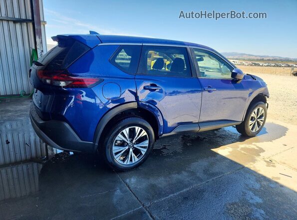 5N1BT3BA7PC839249 2023 NISSAN ROGUE Blue Tył prawy