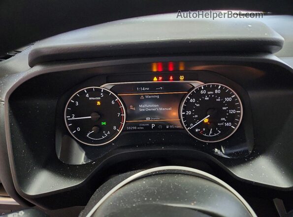 5N1BT3BA7RC705246 2024 NISSAN ROGUE Угольный Вид щитка приборов