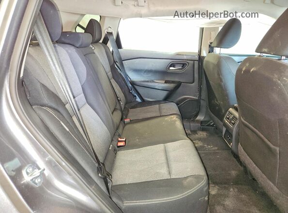 5N1BT3BA7RC705246 2024 NISSAN ROGUE Угольный Вид задней части салона