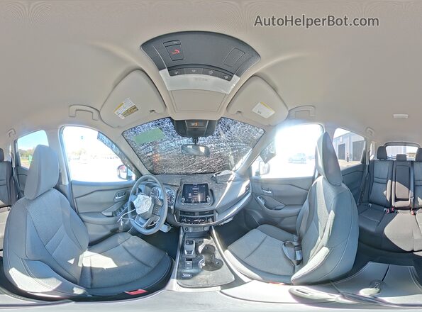 5N1BT3BA7TC742143 2026 NISSAN ROGUE White 360 interior view