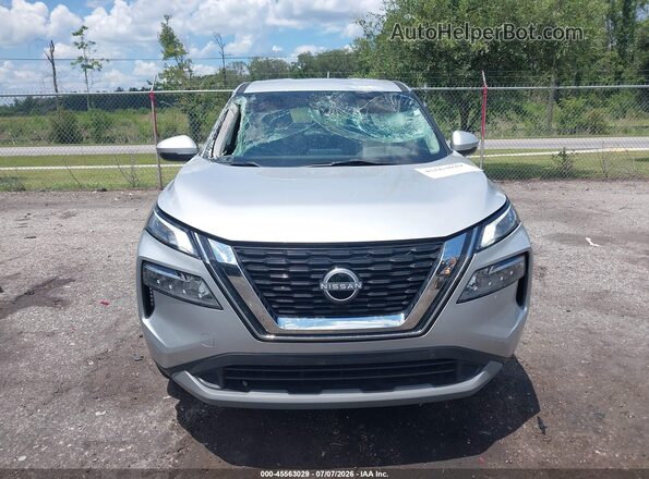 5N1BT3BA8NC693697 2022 NISSAN ROGUE Silver Widok zestawu wskaźników