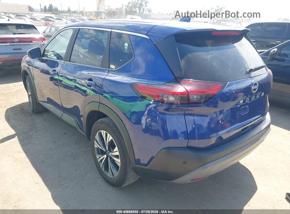 5N1BT3BA8PC840927 2023 NISSAN ROGUE Blue Հետևի ձախ