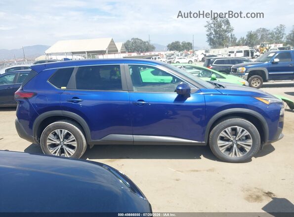 5N1BT3BA8PC840927 2023 NISSAN ROGUE Blue Սալոնի հետևի տեսք