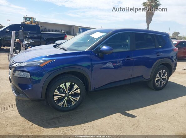 5N1BT3BA8PC840927 2023 NISSAN ROGUE Blue Սալոնի 360 աստիճան տեսք