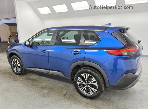 5N1BT3BA8PC843021 2023 NISSAN ROGUE Blue Tył lewy