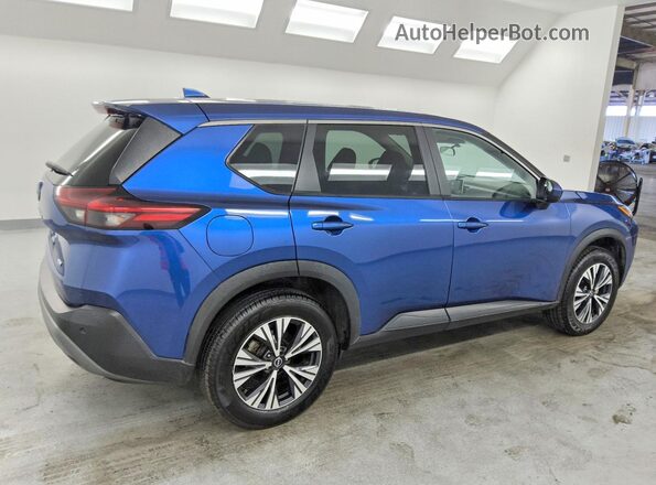 5N1BT3BA8PC843021 2023 NISSAN ROGUE Blue Tył prawy